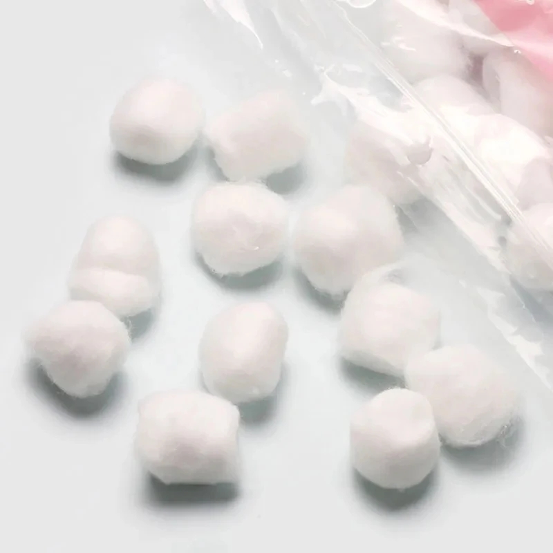 Nail Art - 100PCS Nail art Baumwolle Kugeln Nagellack