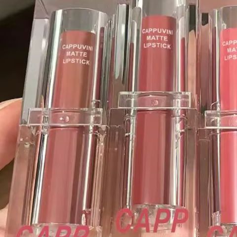 Matte Velvet Lip Tint Long Lasting - Transparenter Acryl-Lippenstift, 6 Farben, Lippenstift, sexy