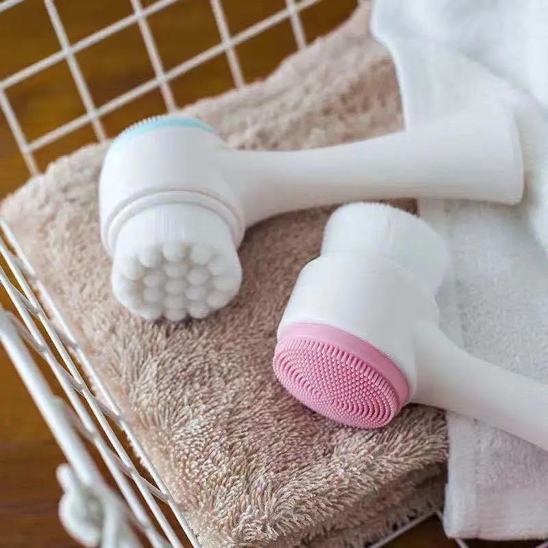 3D Doppel-Silikon Gesichtsrein – Silicone Face Scrubber Electric Bewertung und Preis