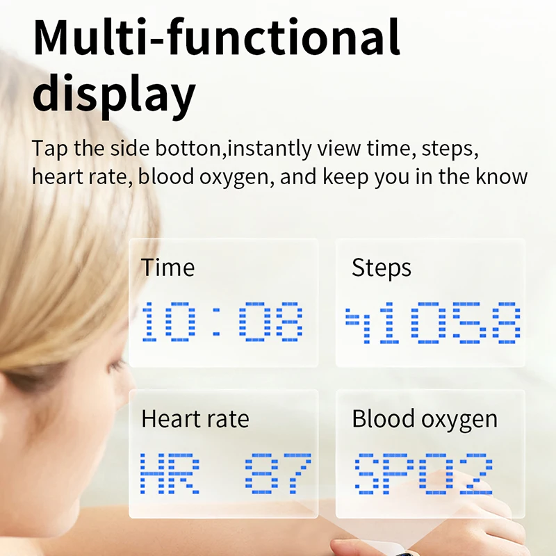 Neuer Smart Ring mit Blauem LE – Health Monitors Bewertung und Preis