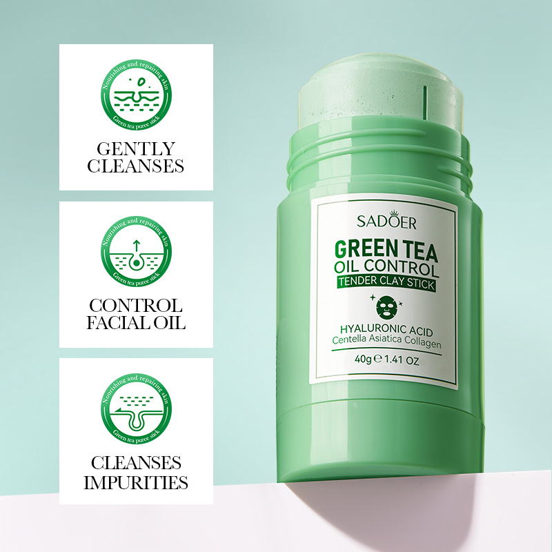 SADOER Grüntee- & Rosen-Tonerd – Green Tea Cleansing Clay Mask Bewertung und Preis