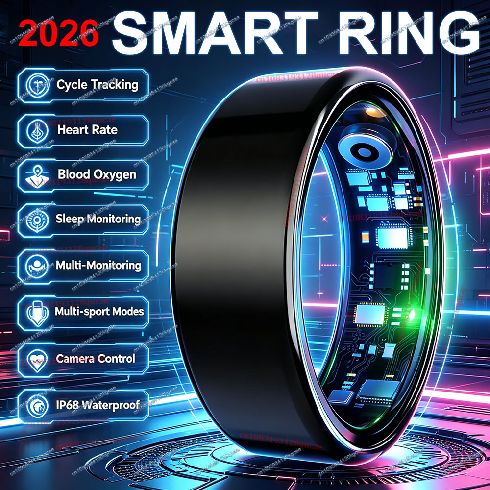 Neuer Smart Ring mit Herzfrequ – Health Monitors Bewertung und Preis
