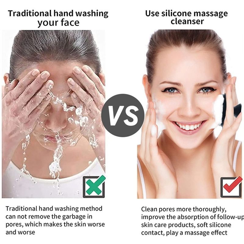 TAIGH – 2 Stück Silikon-Gesich – Silicone Face Scrubber Electric Bewertung und Preis