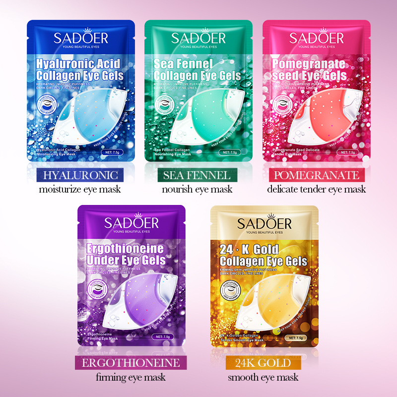 SADOER 24K Gold Kollagen Krist – Collagen Under Eye Patches Bewertung und Preis