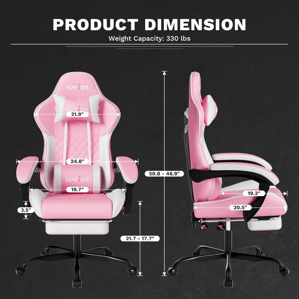 Ergonomische Gaming-Stühle für – Massage Bewertung und Preis
